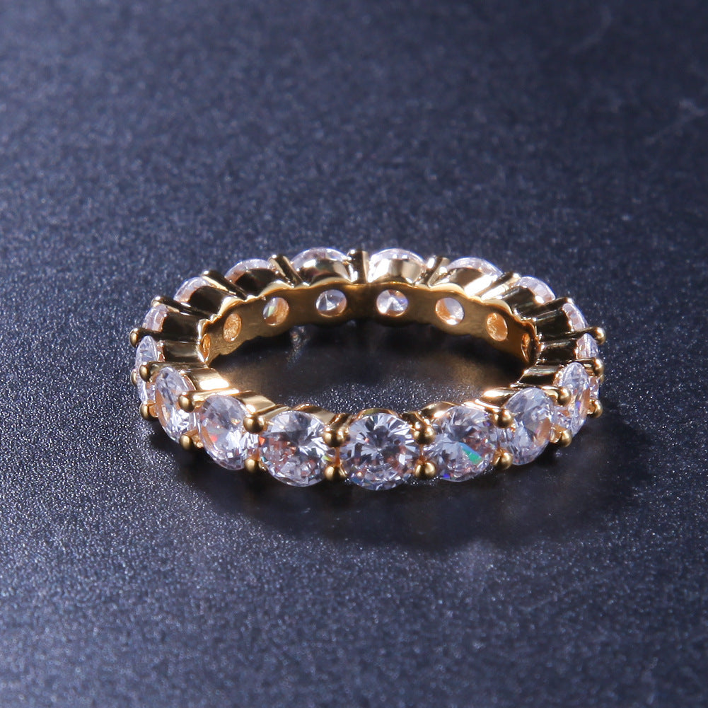 5mm  18K Gold-Plated Ring