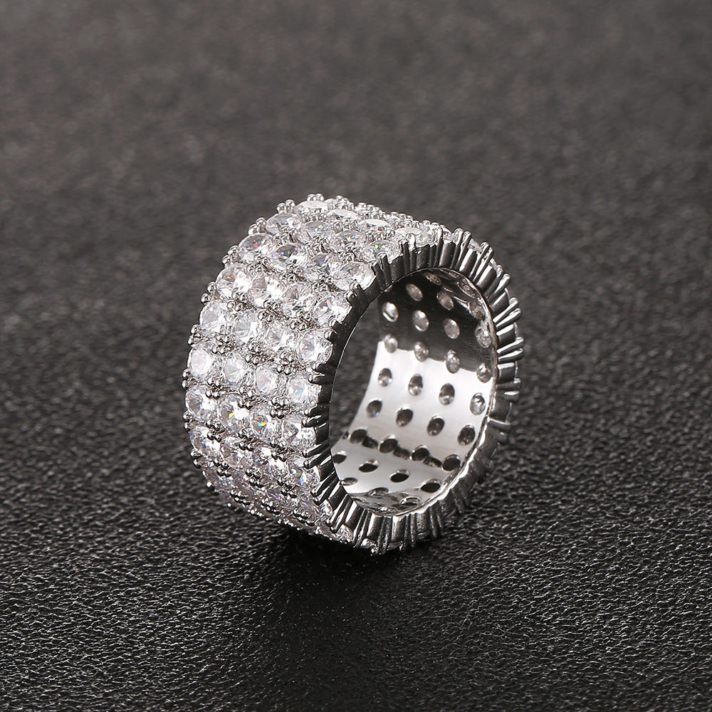 4-Row Eternity Ring