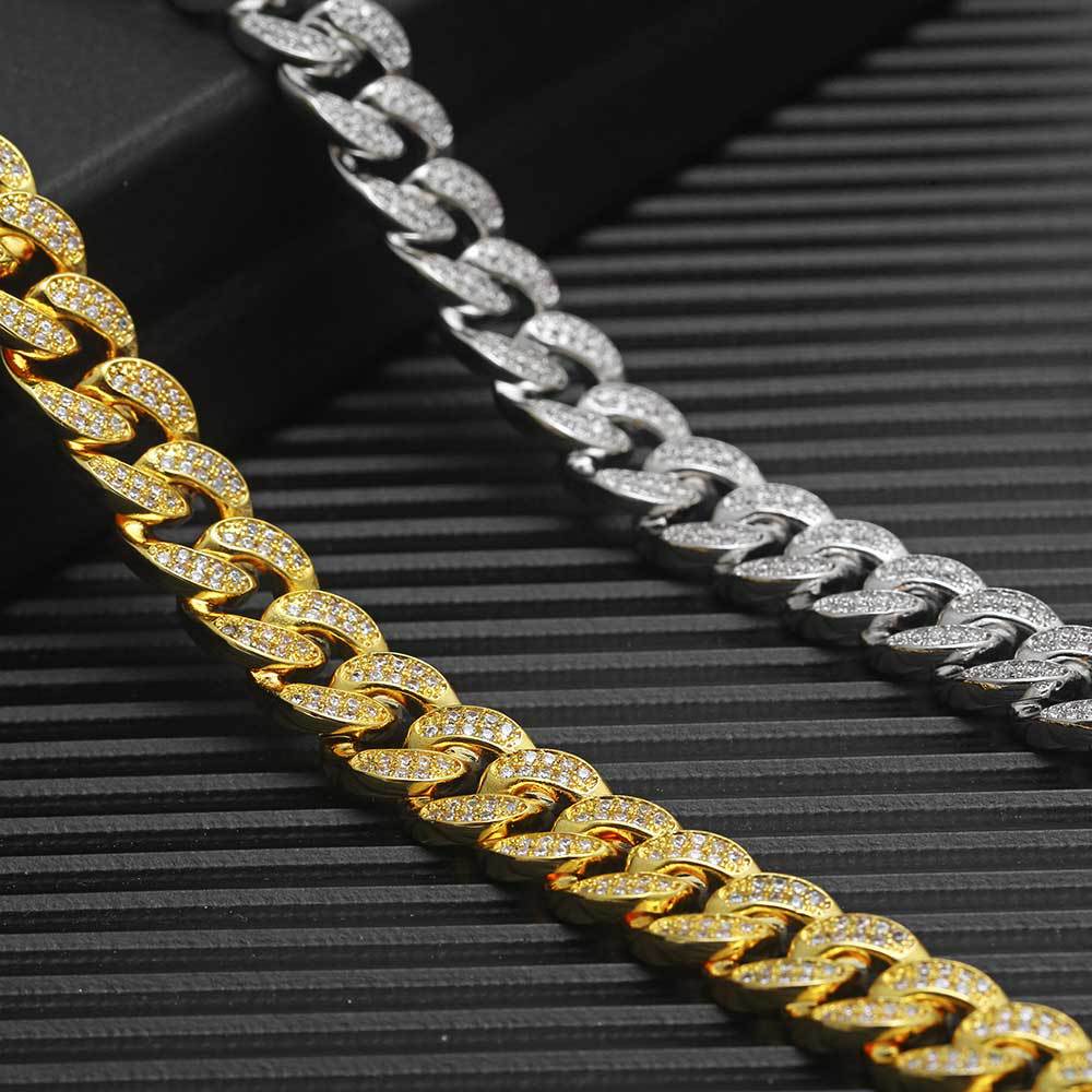 12mm iced out cuban chain - ICEEDRIP