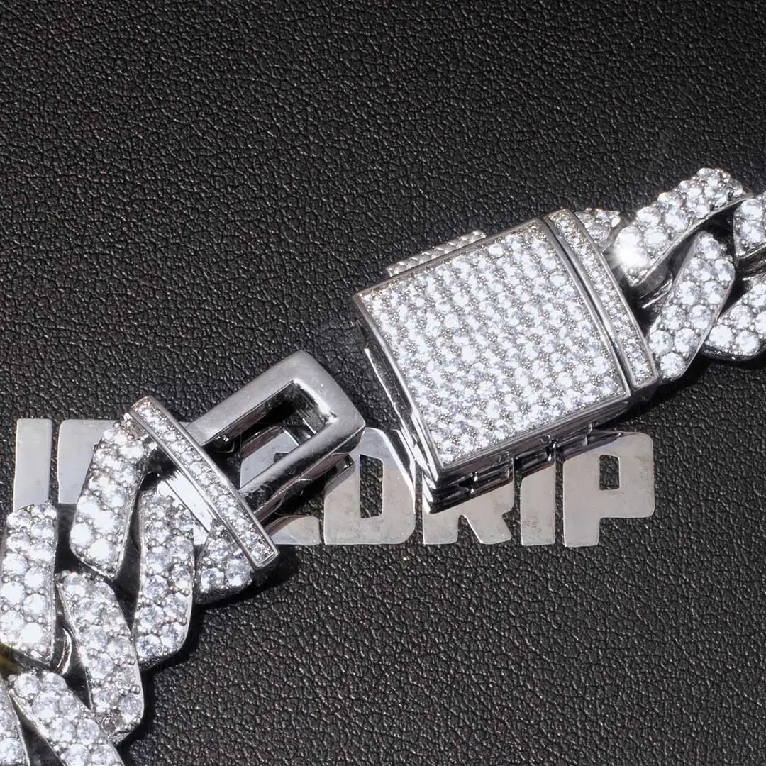 14MM Prong Cuban Link Bracelet ICEEDRIP