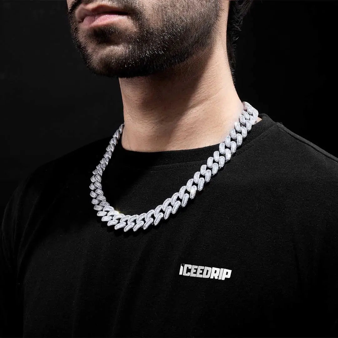 Baguette Cuban Link Chain 