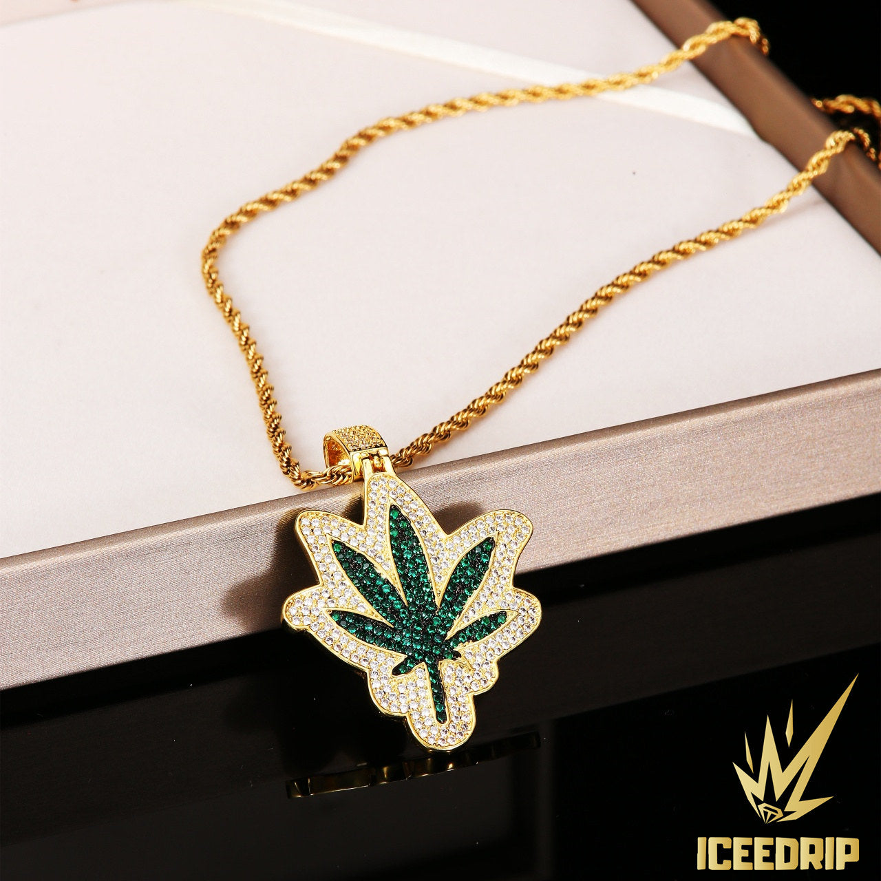 18k Gold-Plated Pendant 