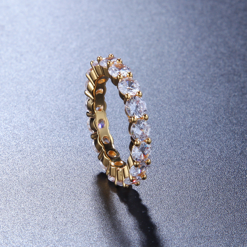 5mm  18K Gold-Plated Ring