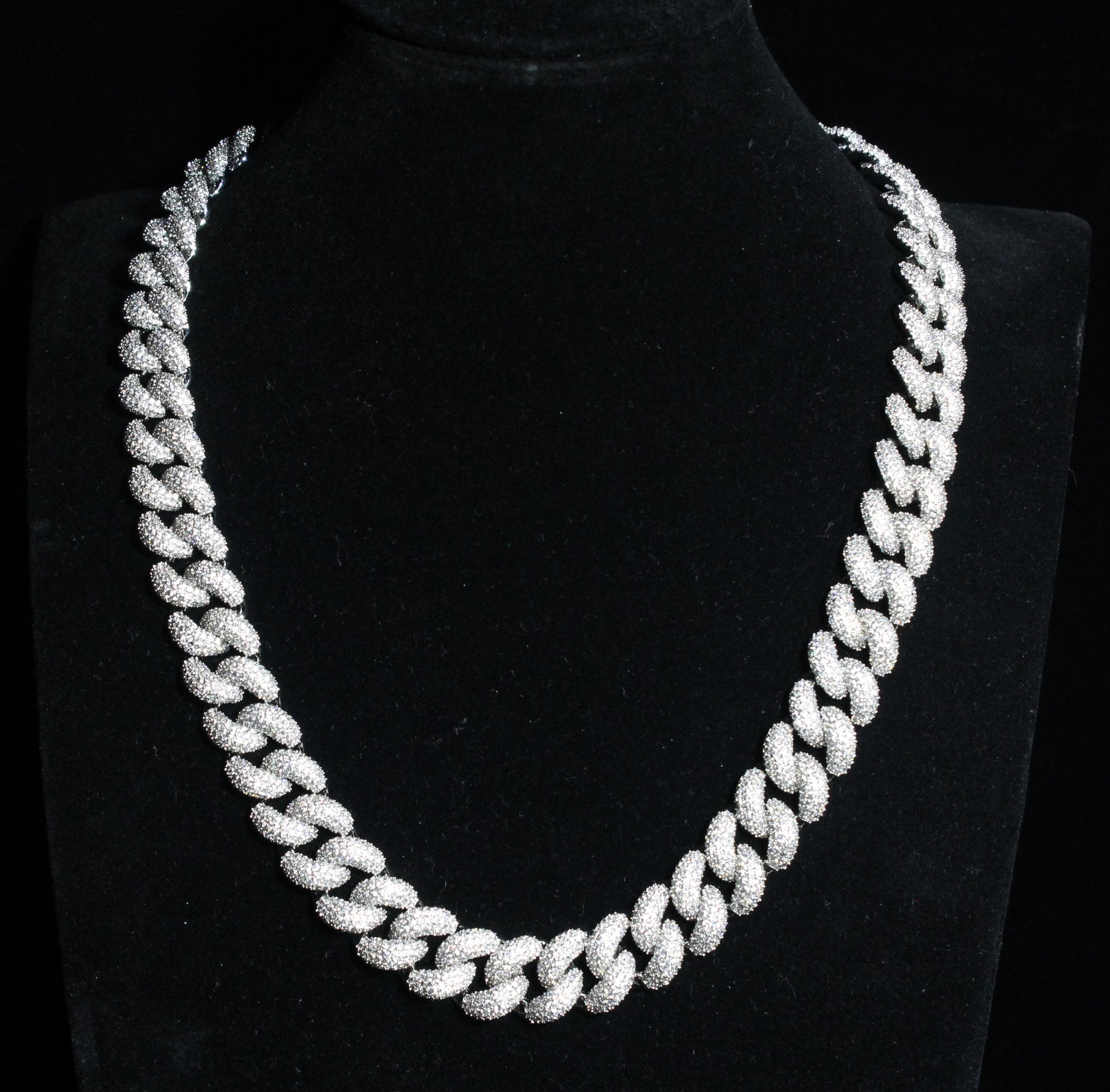 15mm 5-Row Iced Cuban Chain