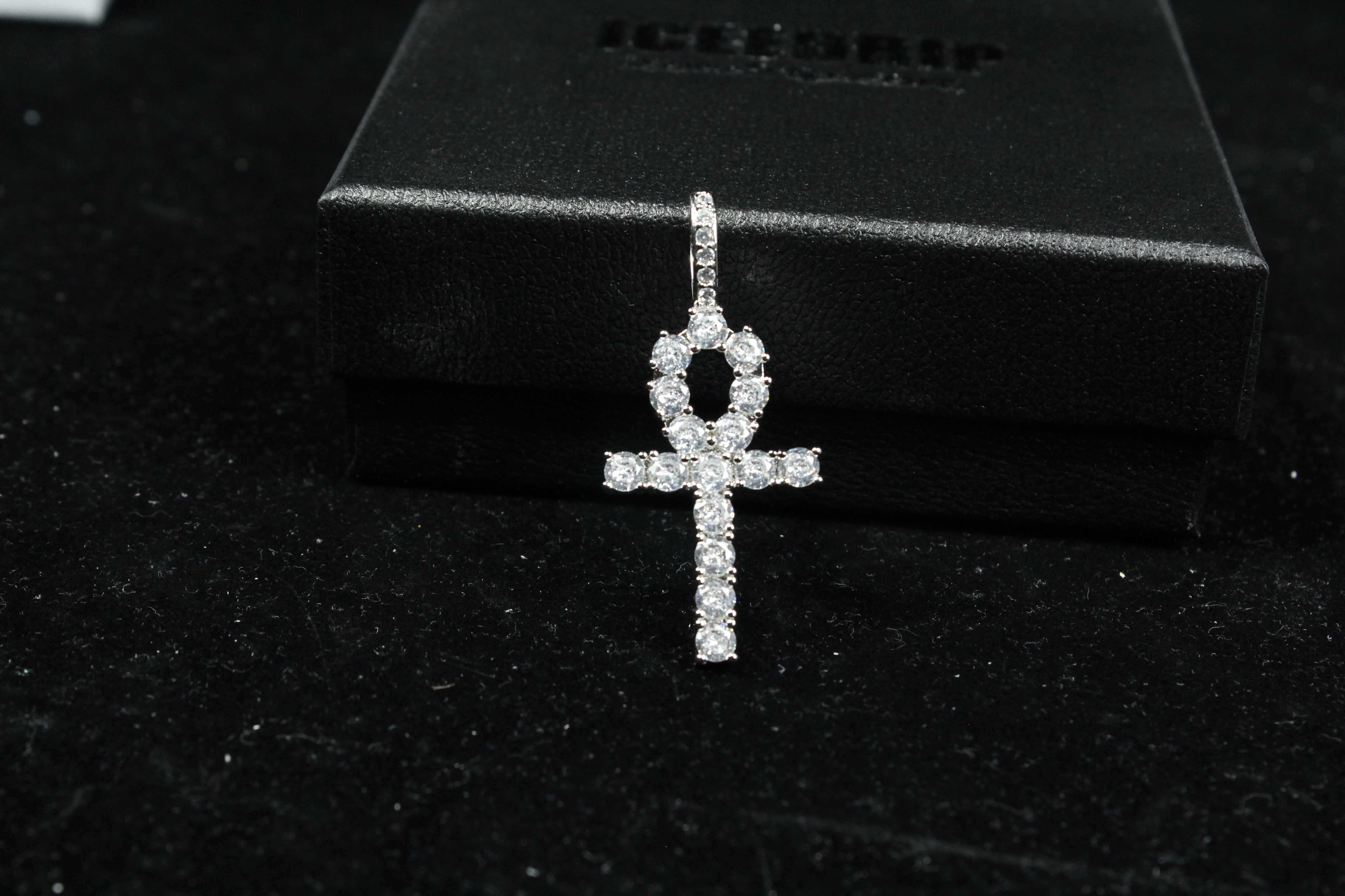 Iced Out Ankh Necklace