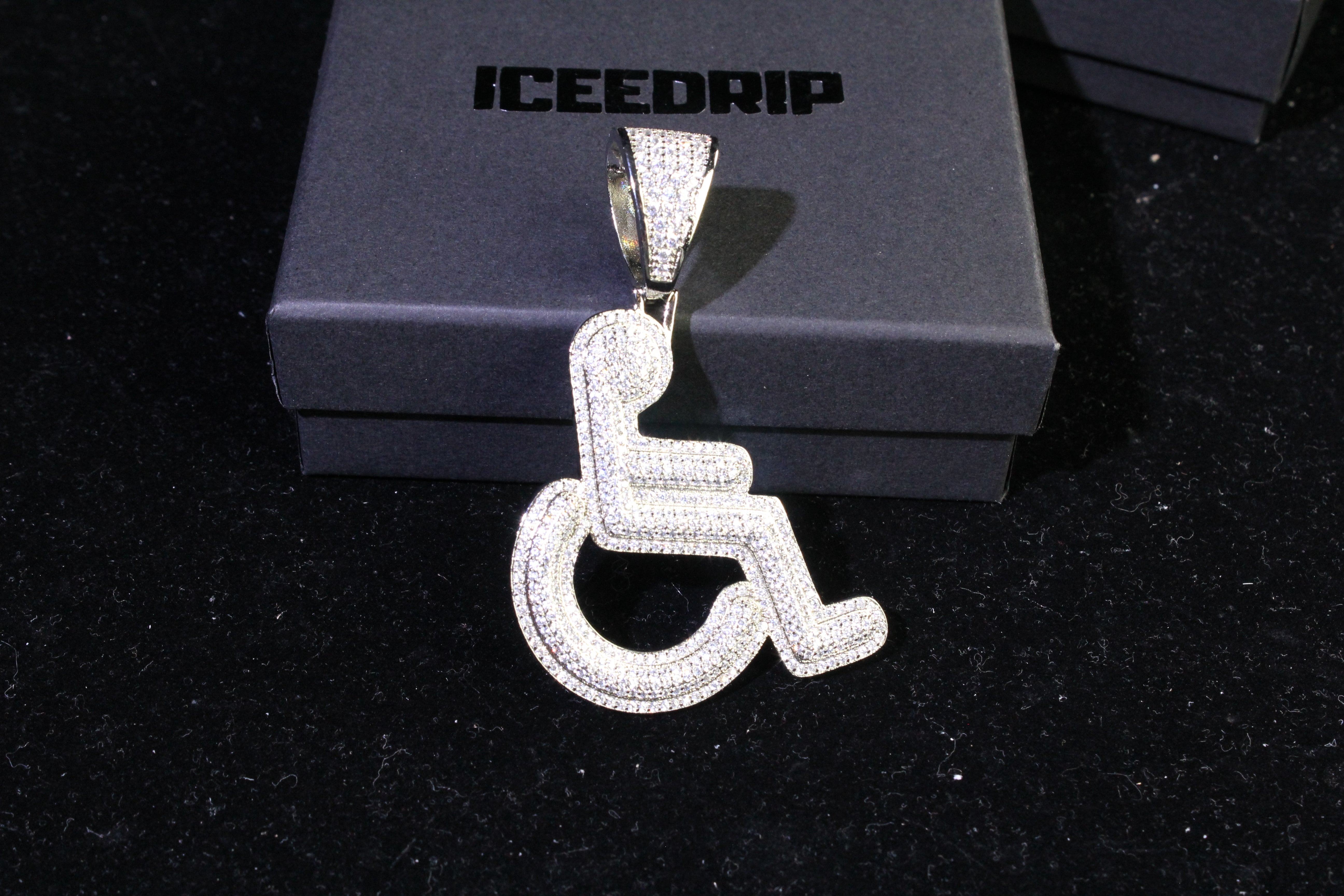 18K Gold-Plated Disabled Sign Necklace