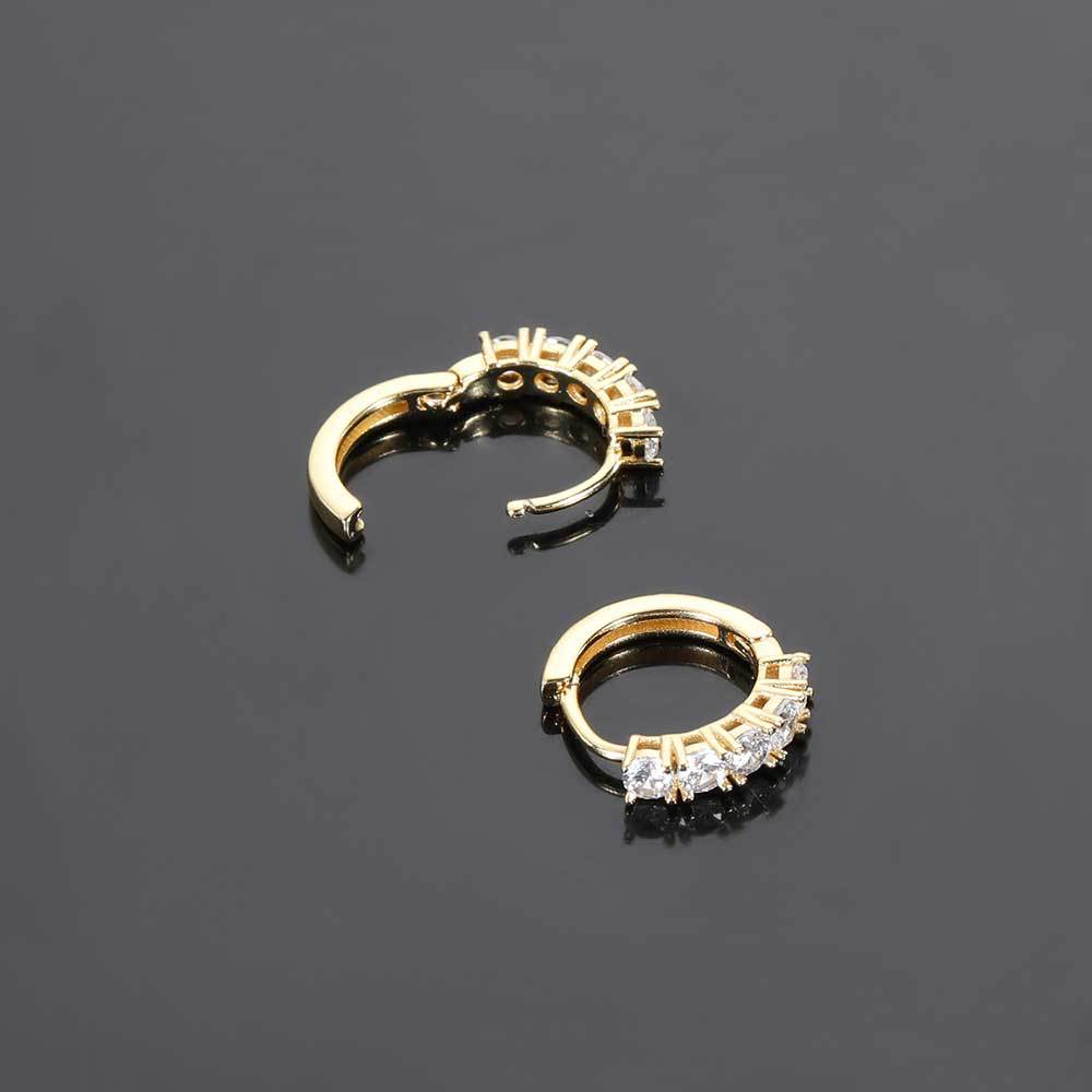 Limited 18K Gold-Plated Hinge Earring