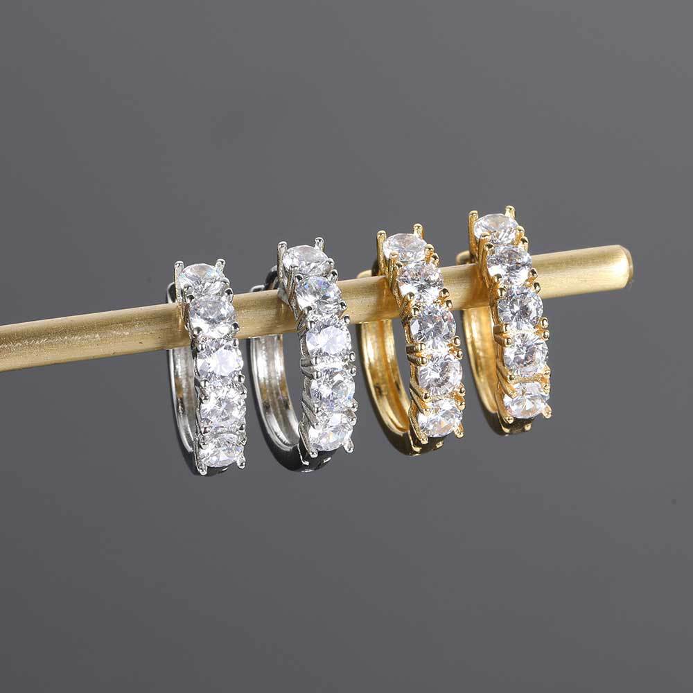 Limited 18K Gold-Plated Hinge Earring